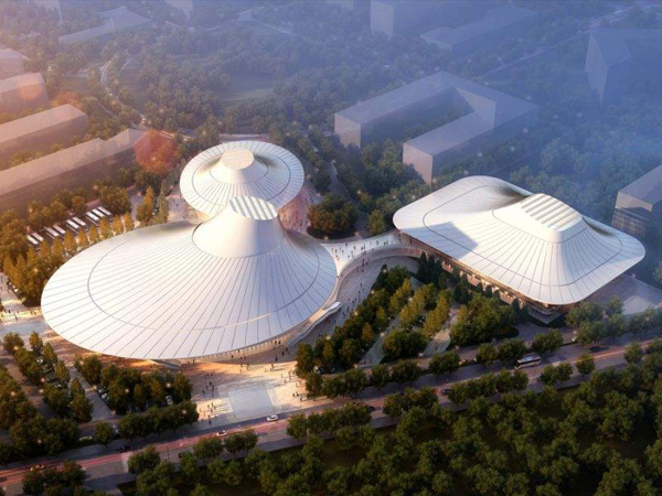 榆林職業技術學院體育館項目